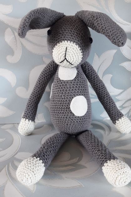Roger Rabbit Crochet Soft Toy
